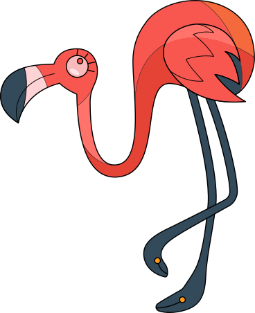 flamingo PNG, SVG