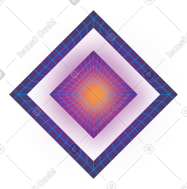 Futuristic tunnel PNG, SVG