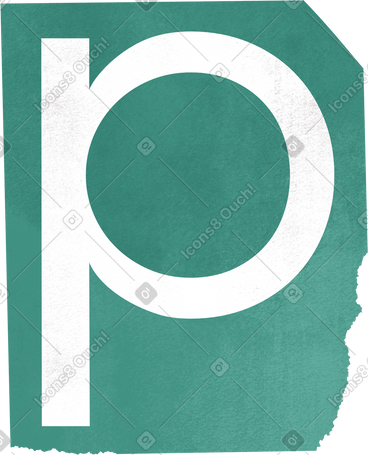 Collage lowercase letter p PNG, SVG