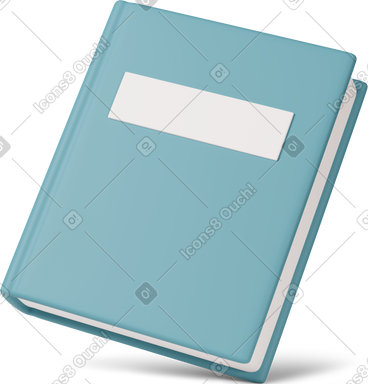 Blue book PNG, SVG