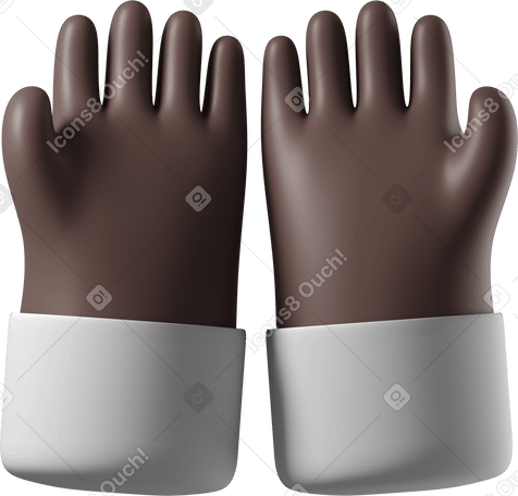 3D cupped hands PNG, SVG