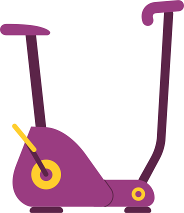 stationary bike PNG, SVG