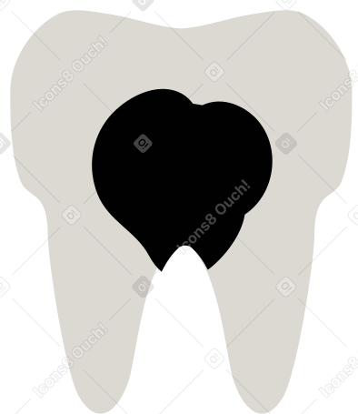 зуб в PNG, SVG