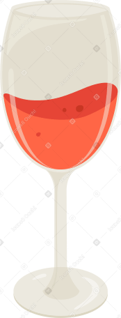 Стеклянный бокал для вина в PNG, SVG