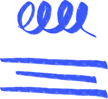 blue lines and cursive line PNG, SVG