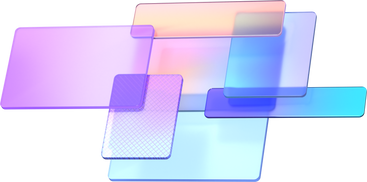 geometric composition of translucent rectangles PNG, SVG