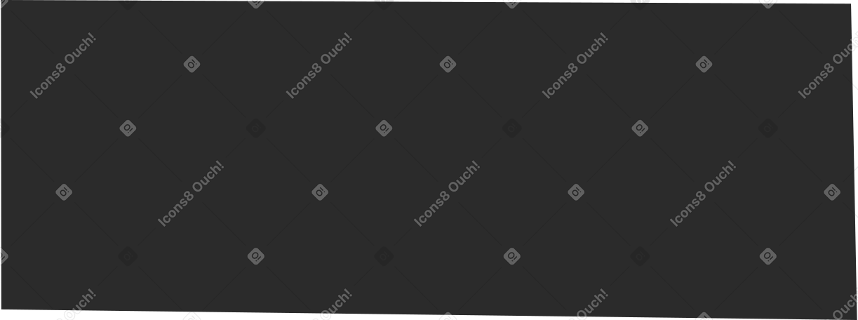 black rectangular shadow Illustration in PNG, SVG