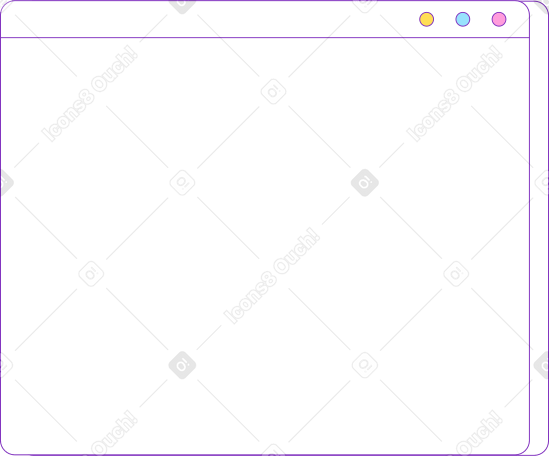 空的浏览器窗口 PNG, SVG