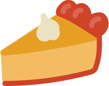 Pie piece PNG、SVG