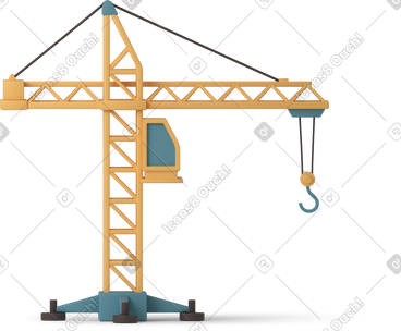 Tower crane PNG, SVG