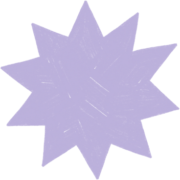 purple decorative star PNG, SVG
