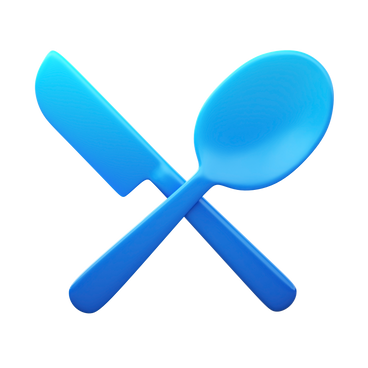 spoon and knife PNG, SVG