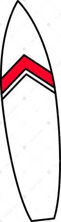 surfboard white PNG, SVG