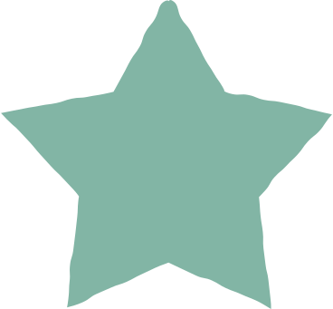 Зеленая звезда в PNG, SVG