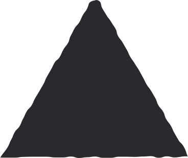 Triángulo negro PNG, SVG
