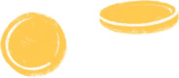 two yellow coins PNG, SVG