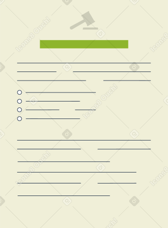 sheet with the law PNG, SVG
