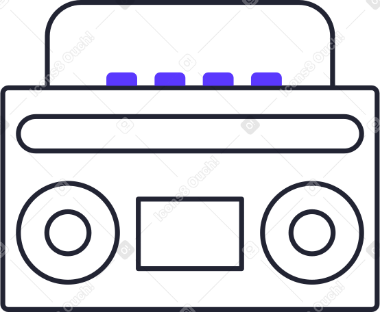 record player Illustration in PNG, SVG