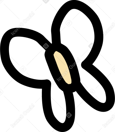 бабочка в PNG, SVG
