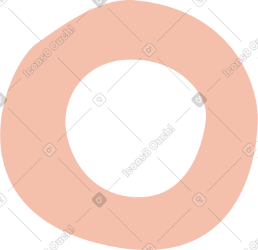 Pink ring shape PNG, SVG