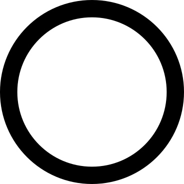 white circle with black outline PNG, SVG