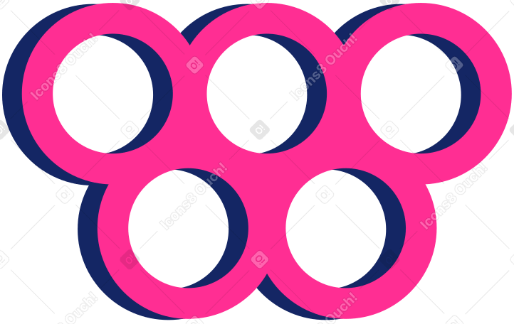 олимпийские кольца в PNG, SVG