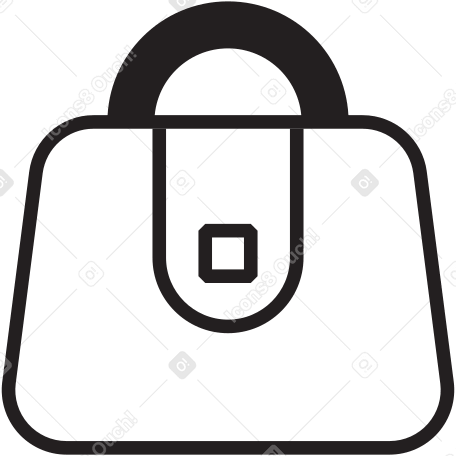 small bag Illustration in PNG, SVG