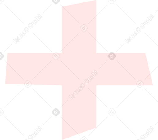 Croix beige PNG, SVG