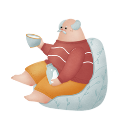 Woolly スタイルのpngとsvgでのベクターイラスト