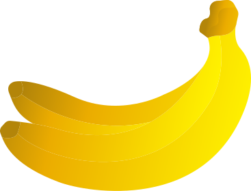 bananen PNG, SVG