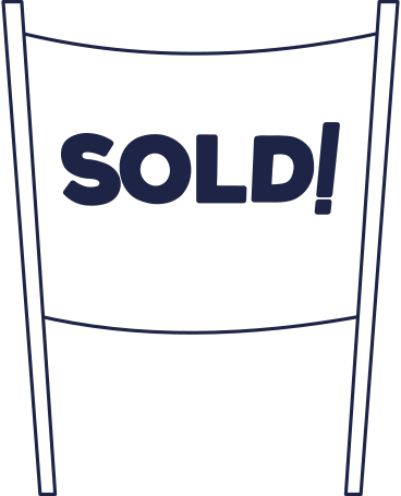 mortgage sign sold PNG, SVG