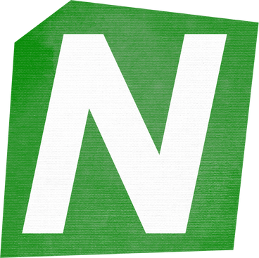 Collage capital letter n PNG, SVG