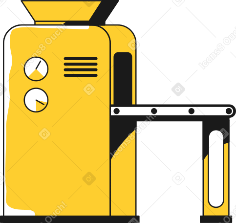 conveyor Illustration in PNG, SVG