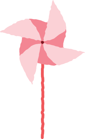 paper windmill Illustration in PNG, SVG