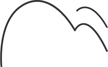 卷曲线黑色 PNG, SVG