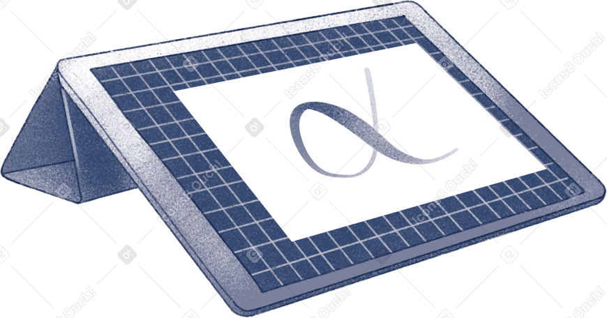 drawing tablet Illustration in PNG, SVG