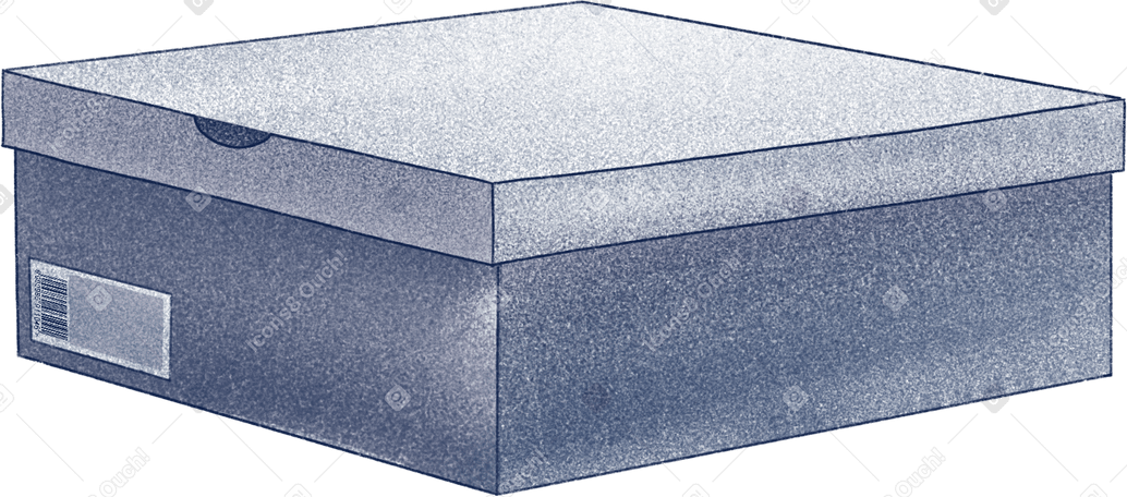 shoe box Illustration in PNG, SVG
