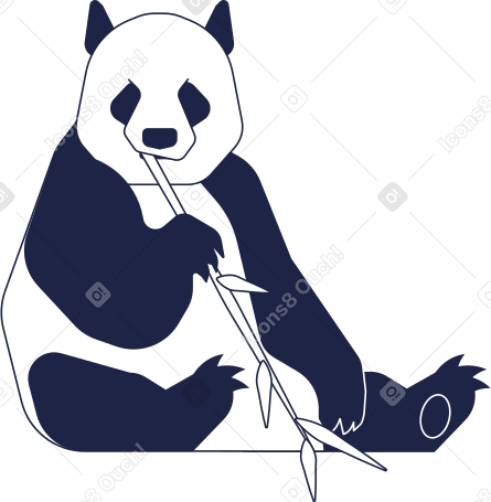 熊猫 PNG, SVG