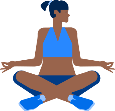 yoga woman PNG, SVG
