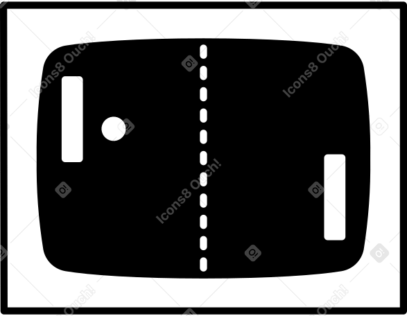Ping pong Illustration in PNG, SVG