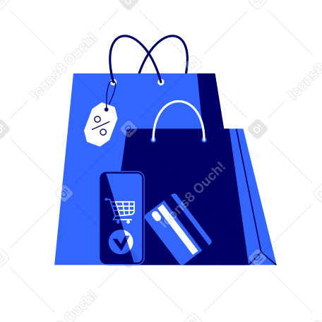 Онлайн покупки в PNG, SVG