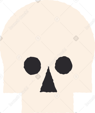 cráneo PNG, SVG