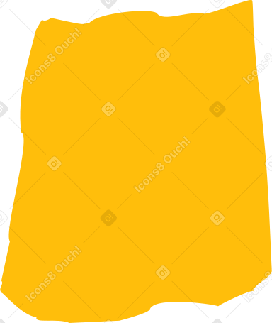 yellow restangle PNG, SVG