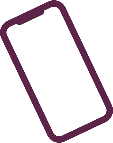 burgundy smartphone PNG, SVG