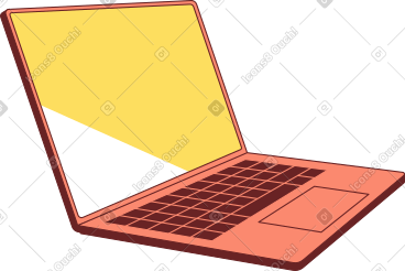 Empty laptop PNG, SVG