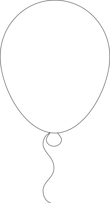 weißer ballon PNG, SVG