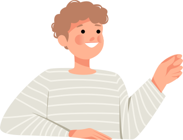 boy in a striped shirt PNG, SVG