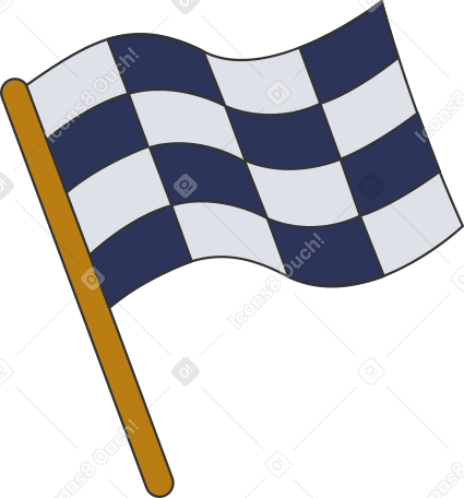 racing flag PNG, SVG