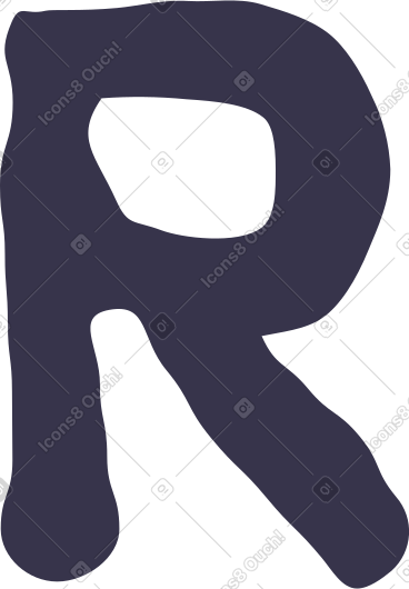 Letter r PNG, SVG