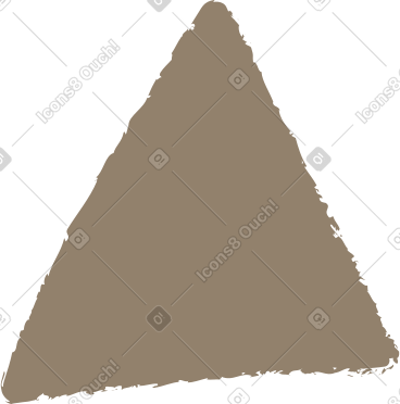 Dark grey triangle PNG, SVG